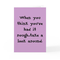 Had A Bad Day Greeting Card