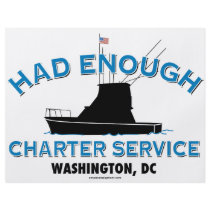 Had Enough Charter Service Flyer Design