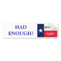 HAD ENOUGH? SECEDE NOW!- Custom 2 bumper stickers by painless4u2 HAD ENOUGH? SECEDE NOW!- Custom 2 bumper stickers