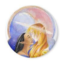 Hadara and the Sun King Refrigerator Magnets