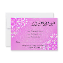 Hadassah custom Bat Mitzvah Invitation RSVP