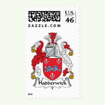 Hadderwick Family Crest Stamps