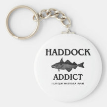 Haddock Addict Key Chain