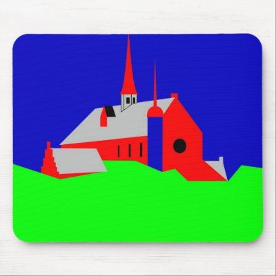 Haderslev Cathedral Mouse Pad by lonvig