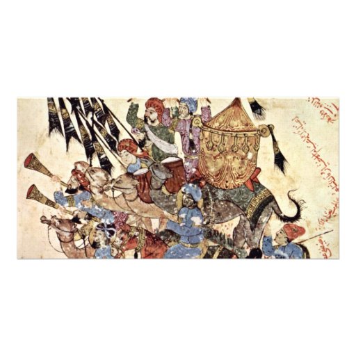 Hadj (31. Maqamat) By Al-Wâsitâ Yahyâ Ibn Mahmã " Photo Cards