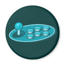 Hadouken Gamer Fightstick Magnet