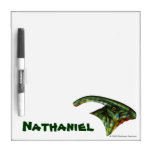 Hadrosaur Dry Erase Board Small