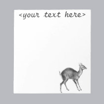 Haeckel Four Horned Deer notepads