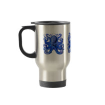 Haeckel Octopus Blue Mug