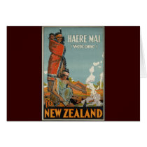 Haere Mai Welcome To New Zealand Cards