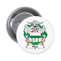 Haes Family Crest Button