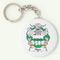Haes Family Crest Keychain