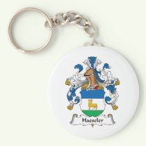 Haeseler Family Crest Keychain