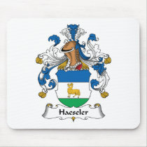 Haeseler Family Crest Mousepad