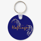  - This equestrian design features the image of a Haflinger horse with its classic flaxen mane and tail and text that says "Haflinger" across the body of the horse. Makes a great horse gift for equestrians who love Haflinger horses!: Sizes 