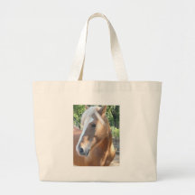 Haflinger Horse Tote Bags