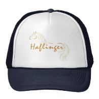 Haflinger Horse Trucker Hats