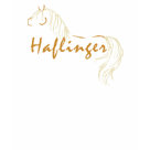 - This equestrian design features the image of a Haflinger horse with its classic flaxen mane and tail and text that says "Haflinger" across the body of the horse. Makes a great horse gift for equestrians who love Haflinger horses!: Sizes  Available colors: vintageblack