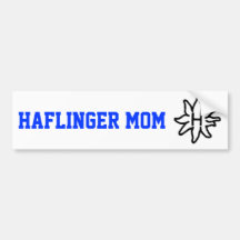Haflinger Mom - Bumper Sticker