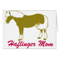 Haflinger Mom Cards