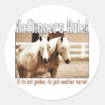 Haflingers Rule Sticker