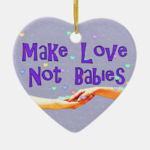 Haga a los bebés del amor no ornato