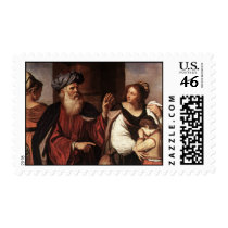 Hagar and Ishmael Banished by Abraham 2 Postage