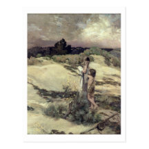 Hagar and Ishmael Post Card