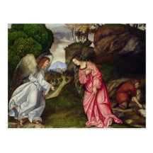 Hagar and the Angel Post Card