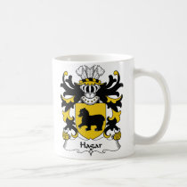 Hagar Family Crest Mug