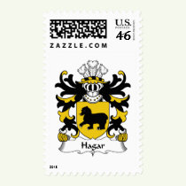 Hagar Family Crest Stamps
