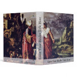 Hagar'S Farewell By Lastman Pieter Pietersz. 3 Ring Binder