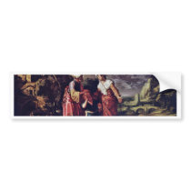 Hagar'S Farewell By Lastman Pieter Pietersz. Bumper Sticker