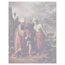 Hagar'S Farewell By Lastman Pieter Pietersz. Personalized Letterhead
