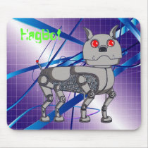 HagBot Mousepad by jaceyevans HagBot Mousepad