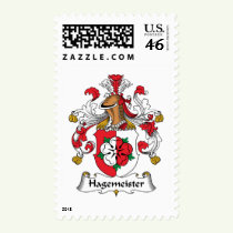 Hagemeister Family Crest Stamps