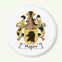 Hagen Family Crest Magnet