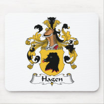 Hagen Family Crest Mousepad