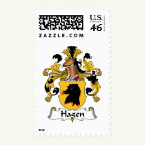 Hagen Family Crest Stamps
