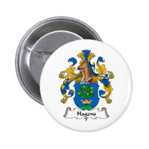 Hagens Family Crest Button