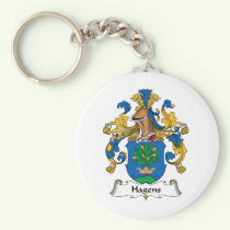 Hagens Family Crest Keychain