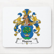 Hagens Family Crest Mousepad