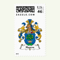 Hagens Family Crest Stamps