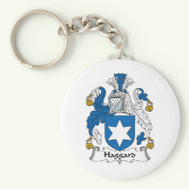 Haggard Family Crest Keychain