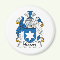 Haggard Family Crest Magnet
