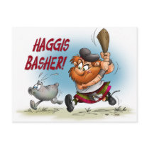 Haggis Basher postcards by len_simon Haggis Basher postcards
