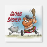 Haggis Basher Refrigerator Magnet