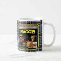 Haggis Brand Sheep Offal Tartan Mug mugs