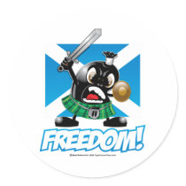 Haggis Freedom Stickers