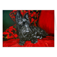 Haggis the Scottish Terrier Cards